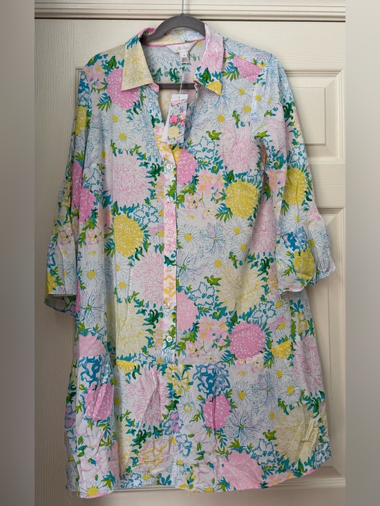 Lilly Pulitzer Dresses & Skirts - Lilly Pulitzer- Rayanna Tunic Shirtdress (Multi Lilly Garden)